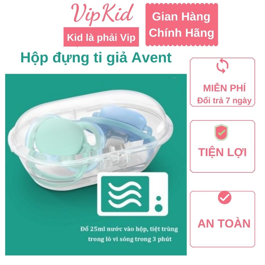 Hộp đựng ti giả avnet ultra air, Dùng được trong lò vi sóng - vipkid