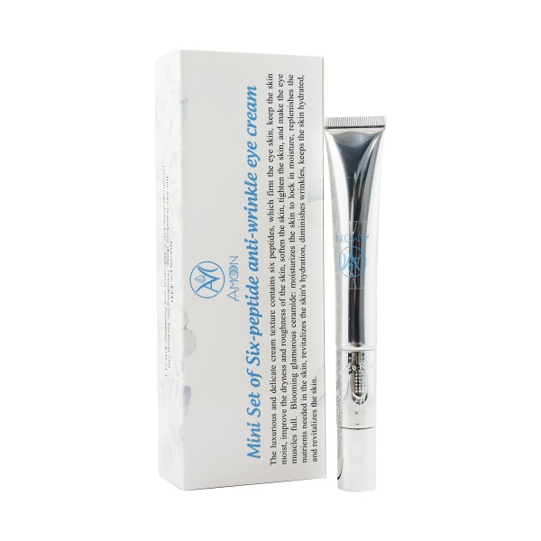 Máy Mini Xóa Nhăn Mắt Amoon – Mini Set Of Six-Peptide Anti Wrinkles Eye