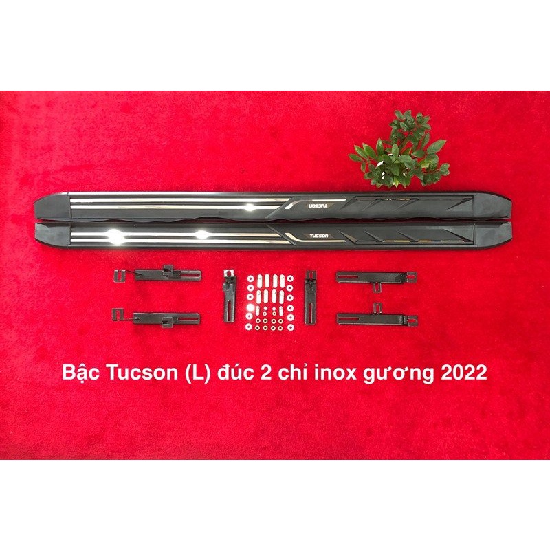 Bậc lên xuống Hyundai Tucson 2022, 2023, bệ bước chân Tucson 2022+ hàng cao cấp