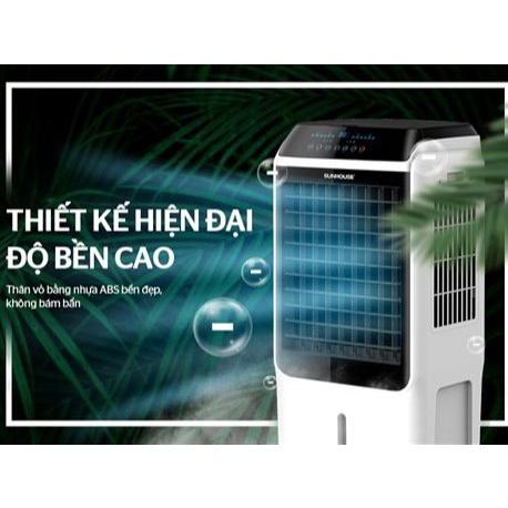 Quạt điều hòa hơi nước Sunhouse SHD7727 Trưng bày Mới 99%- Công suất 150 W Bình nước 40 lít, Bảo hành 12 tháng
