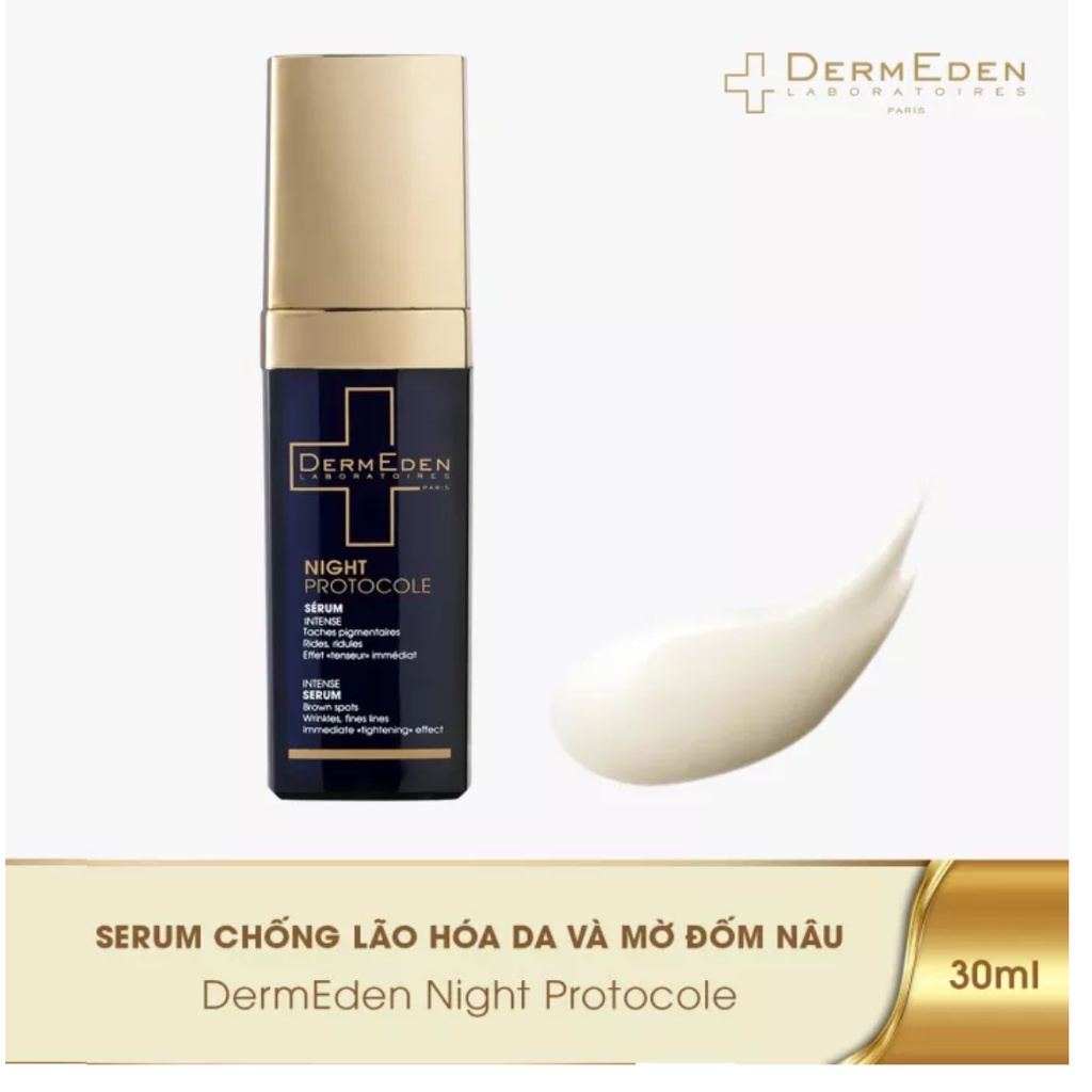 Serum chống lão hóa da và giảm nám tàn nhang DERMEDEN Intense Anti-ageing Retinol 1% + Niacinamide 5% 30ml