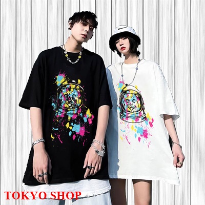 Áo thun kiểu Unisex mèo hành gia Chất coton mát mịn , Cute dễ thương  Tay lỡ, Cao cấp AAL202112005