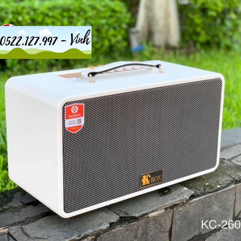 Loa Kéo Xách Tay KCBOX KC260 Plus - Hàng Chính Hãng - Gia Khang Shop