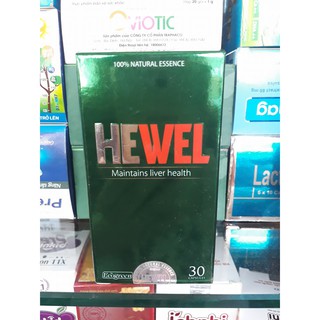 Hewel Thực phẩm chức năng viên bổ gan lọ 30v
