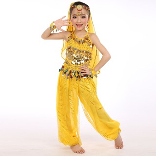 Trang Phục Múa Bụng Cho Bé Gái