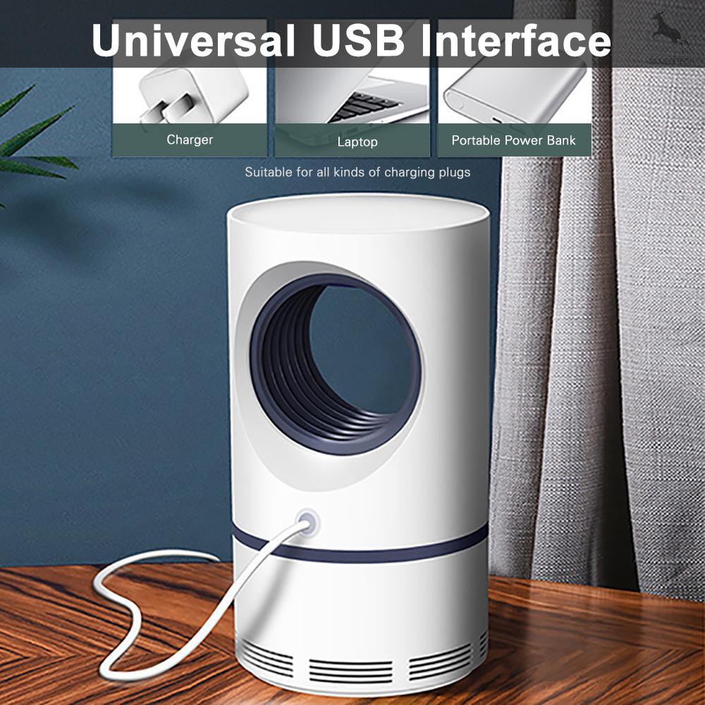 Đèn Led Uv Diệt Muỗi Và Côn Trùng Không Hóa Chất Sạc Usb Tiện Dụng