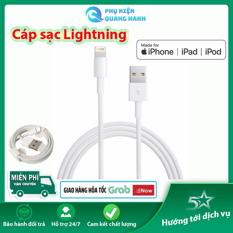 Cáp sạc chân dẹt ( chân LN)giá rẻ