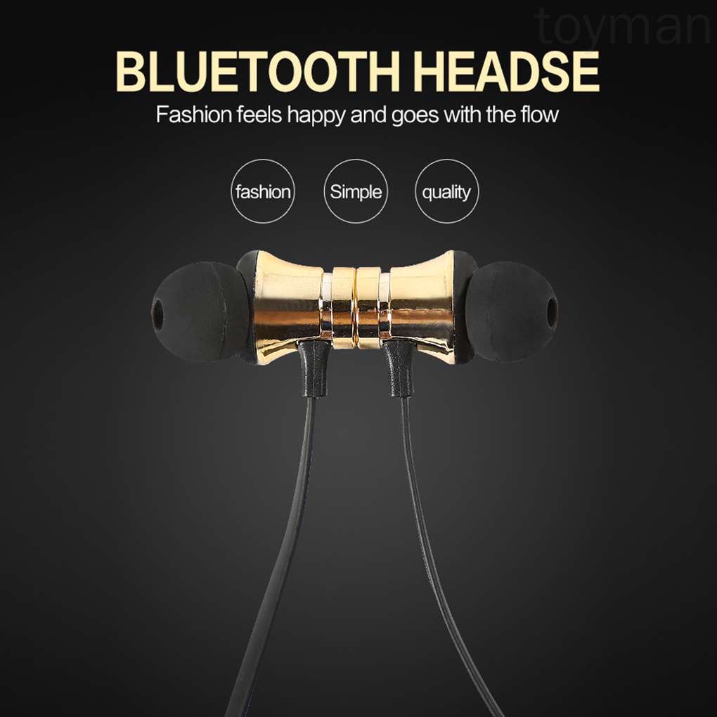 Tai nghe nhét tai Xt11 Bluetooth 4.2 có nam châm giảm tiếng ồn