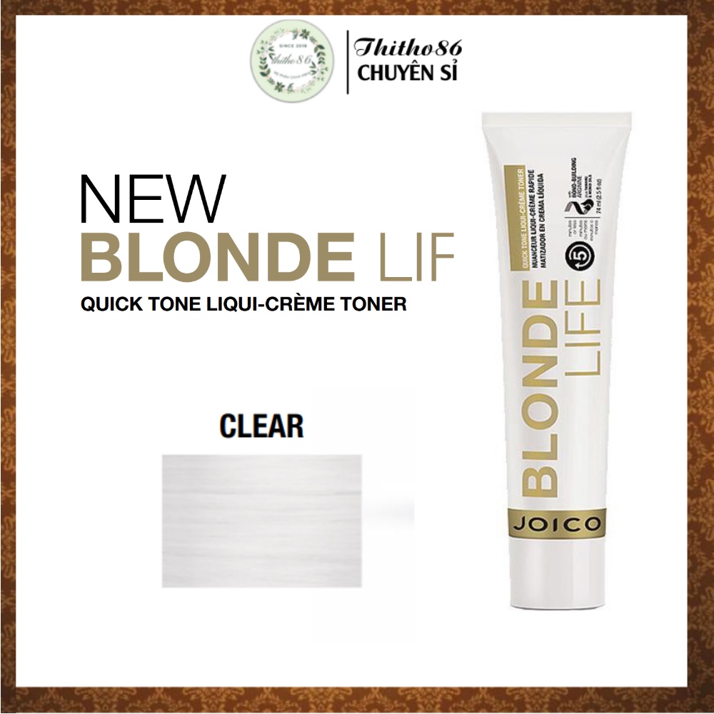 Màu Nhuộm Nâng Tông 5 Phút JOICO Blonde Life Quick Tone 74ml