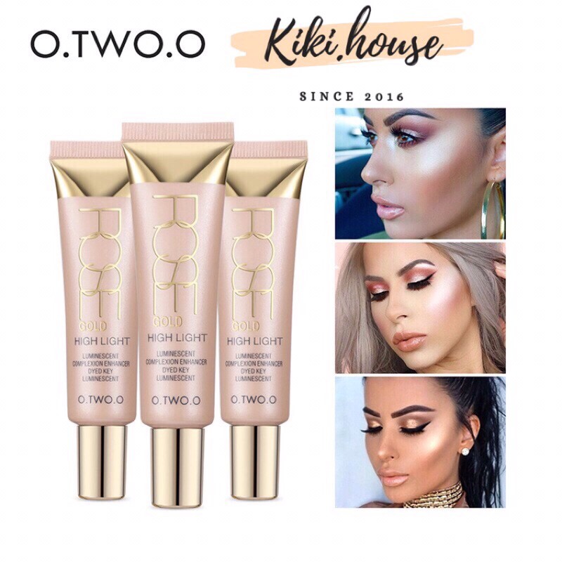 Kem Lót Bắt Sáng O.TWO.O High Light Rose Gold - Best Seller Of O.TWO.O