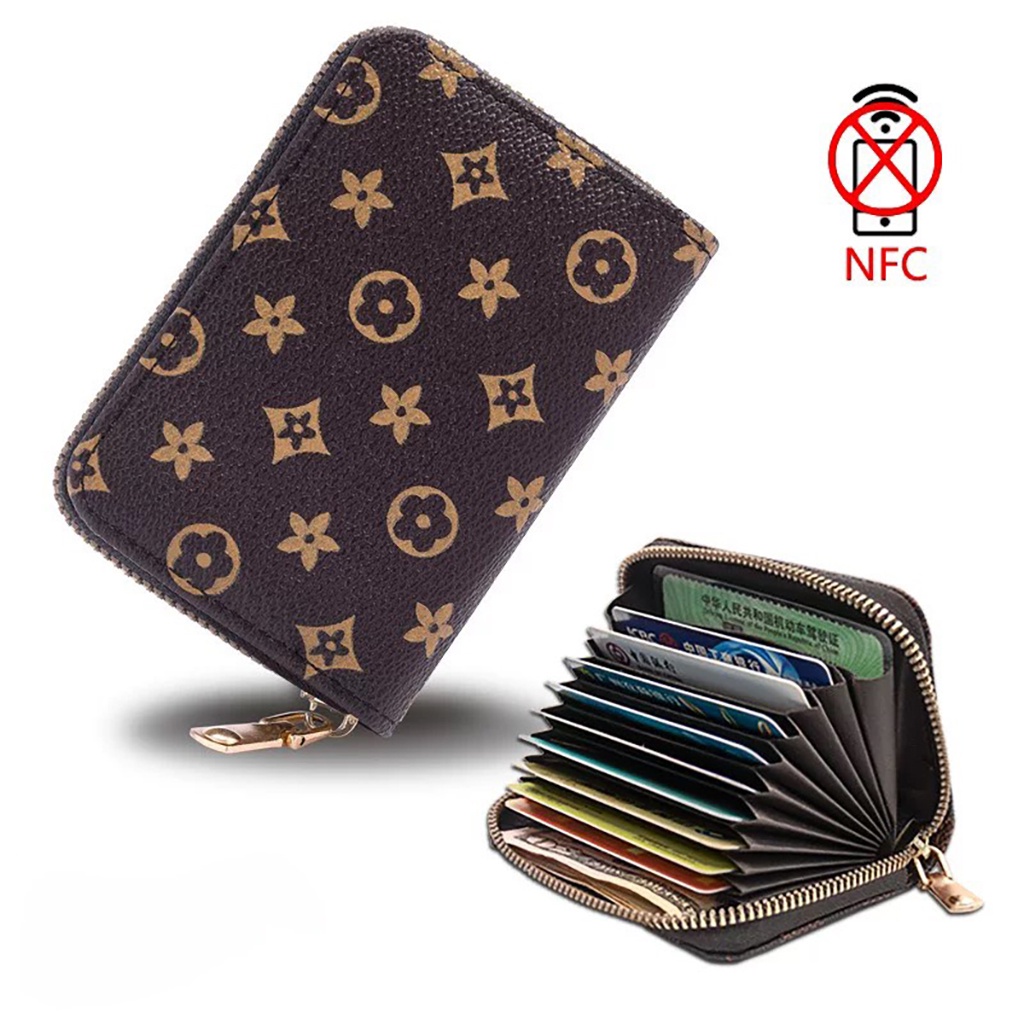 Ví nữ mini ngắn thời trang giá rẻ nhỏ gọn cầm tay LV bỏ túi nhiều ngăn tiện lợi