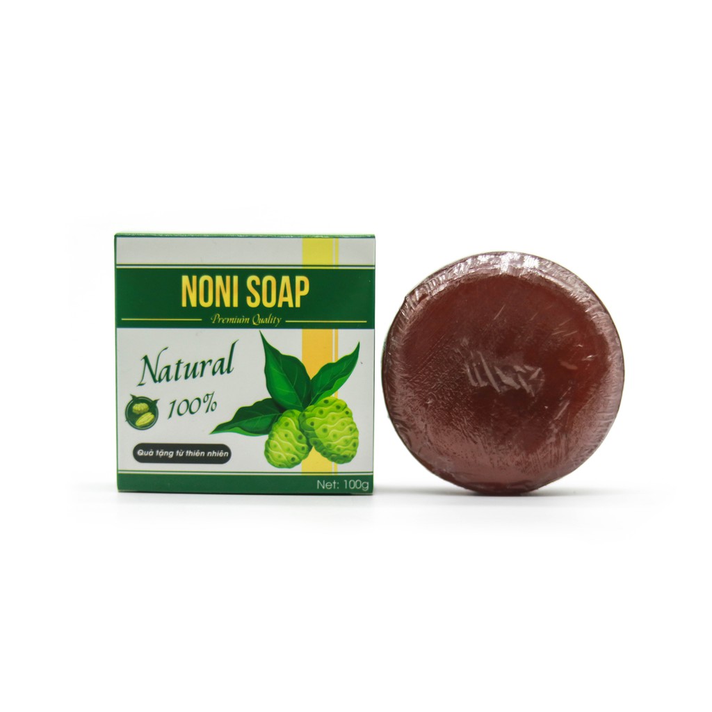 [Tặng 01 Xà Bông] Combo 10 Bánh Xà Bông Trái Nhàu Noni Green - Hương Dừa