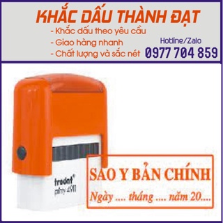 Con dấu sao y bản chính
