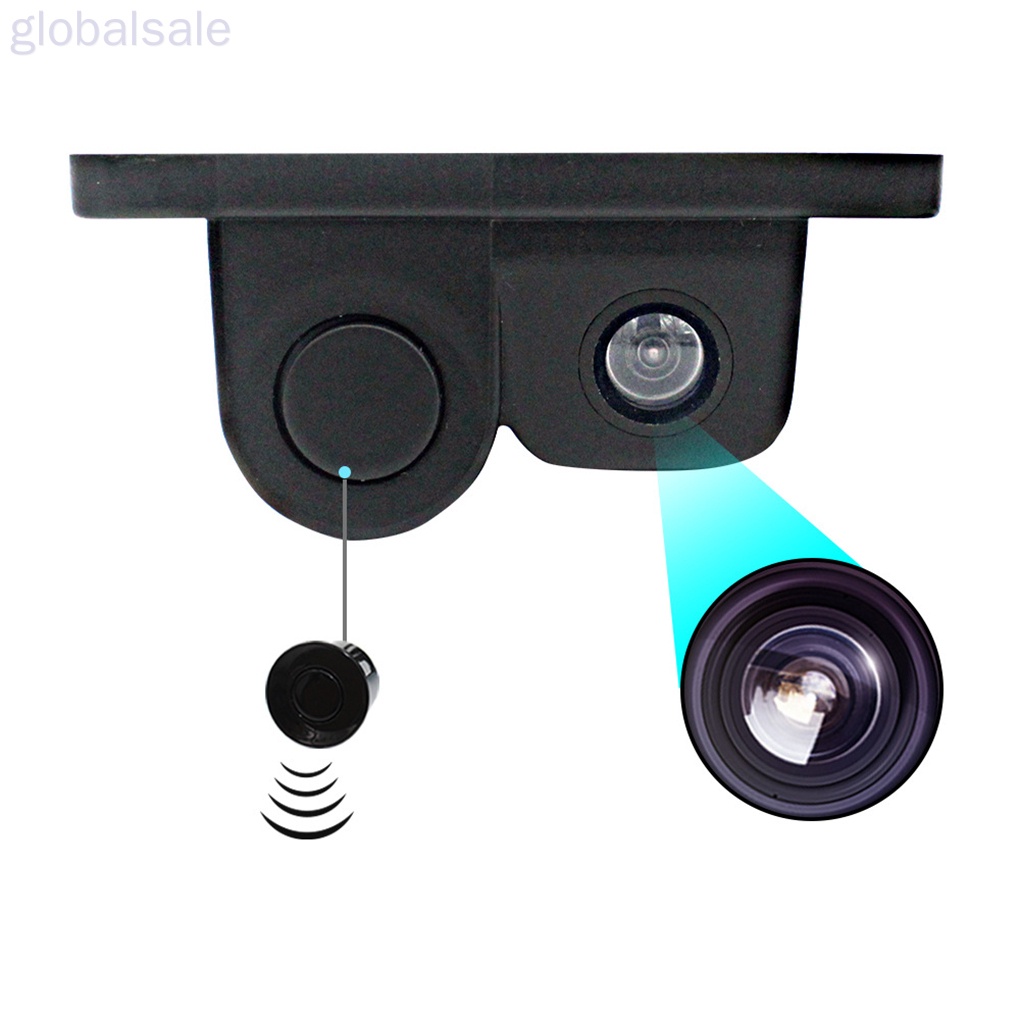 Camera cảm biến lùi xe hơi 2 trong 1