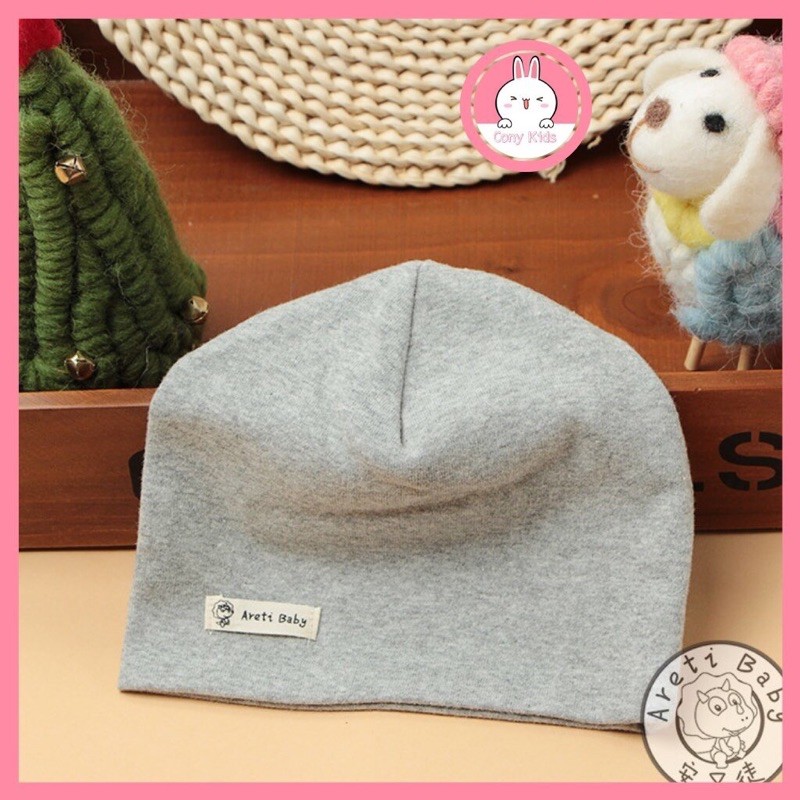 Mũ, nón cotton cao cấp ARETI BABY cho bé trai, bé gái từ 0-18 tháng