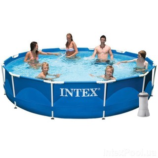 BỂ KHUNG KIM LOẠI TRÒN INTEX 28212