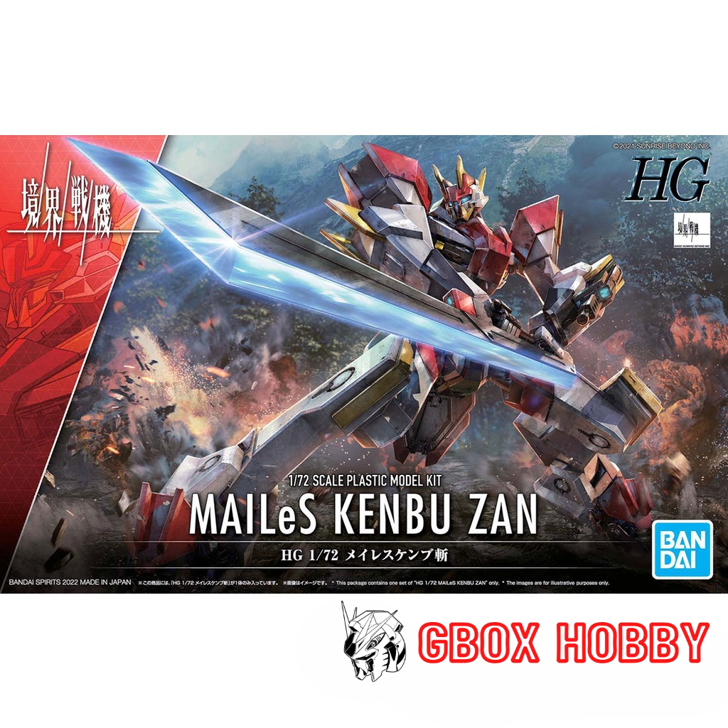 Mô hình HG Mailes Kenbu Zan Bandai Kyoukai Senki 1/72