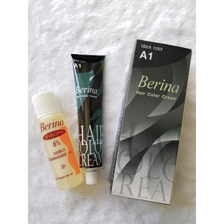 Thuốc nhuộm tóc đen A1,A2 Nâu Thai Lan phủ bạc cực tốt