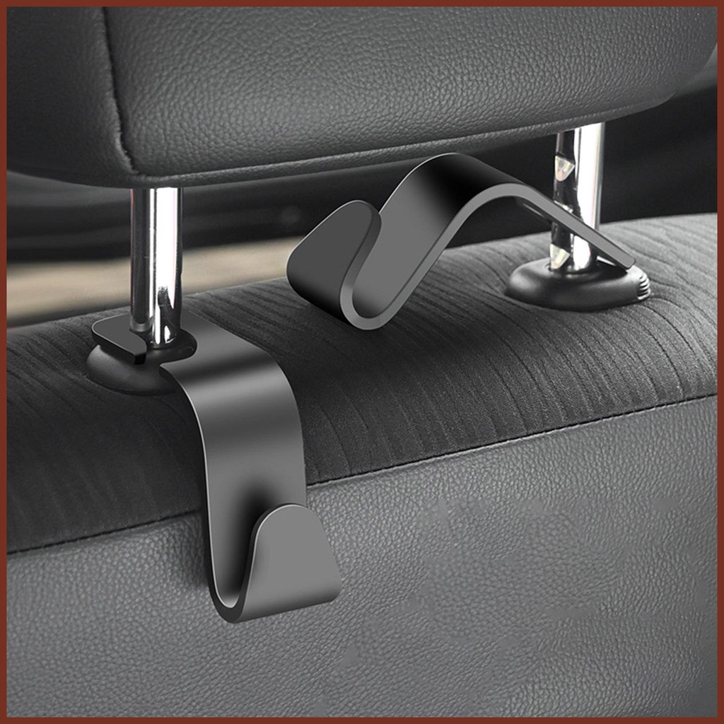 Móc treo lưng ghế ô tô vô hình móc đa năng móc nhựa chắc chắn lưng ghế móc nhỏ