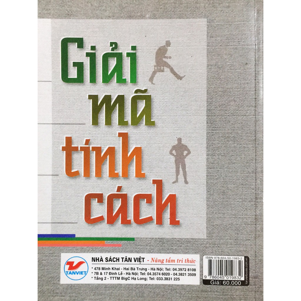 Sách - Giải Mã Tính Cách tập 1