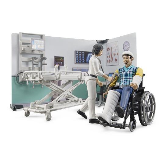 Đồ chơi Bruder - Đồ Chơi Dạng Mô Hình Theo Tỷ Lệ Thu Nhỏ 1:16 Phòng Cấp Cứu B