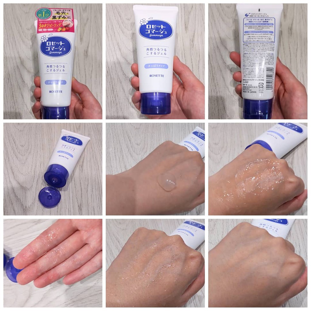Tẩy Tế Bào Chết Rosette Gommage Peeling Gel Số 1 Cosme Nhật chiết xuất từ thiên nhiên 120g | BigBuy360 - bigbuy360.vn