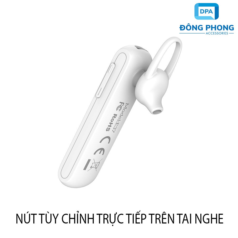 Tai Nghe Bluetooth Không Dây Hoco E37 Chính Hãng Kết Nối Cùng Lúc 2 Điện Thoại