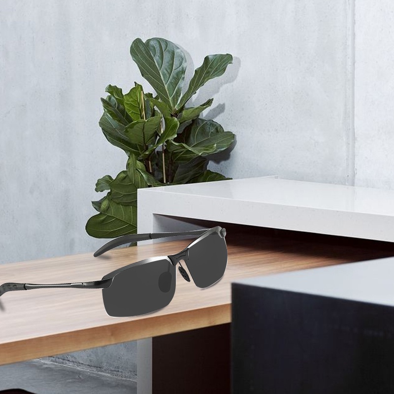 Kính Mát Phân Cực Thông Minh Phân Cực Lái Xe Ngày Và Đêm Đa Năng Cho Nam