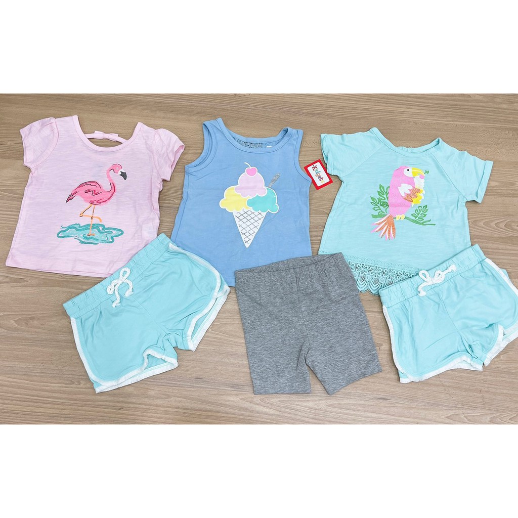 Bộ cộc bé gái Kidgets siêu xinh