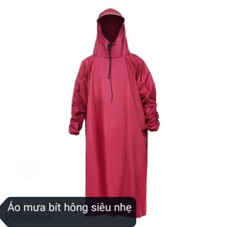 Áo mưa một người bít hông siêu nhẹ mềm mướt PHK shop