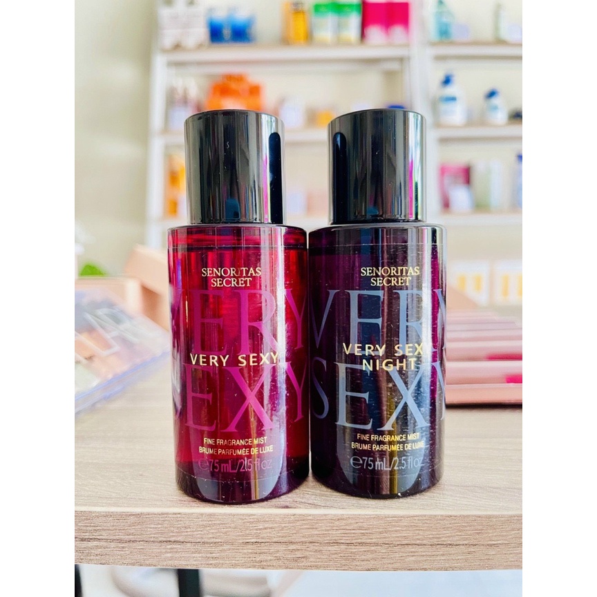 Xịt body mist Senoritas Secret Very Sexy - Mùi Hot - 75ml