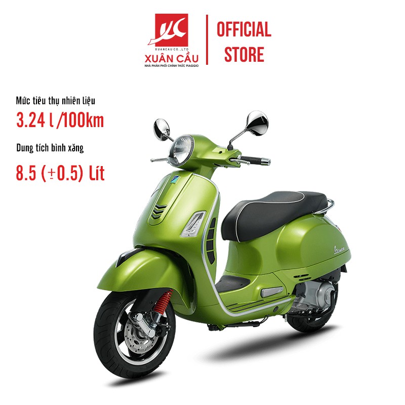 Xe Máy Vespa GTS Super ABS Động Cơ Quasar Dung Tích 300cc - Mới 100%