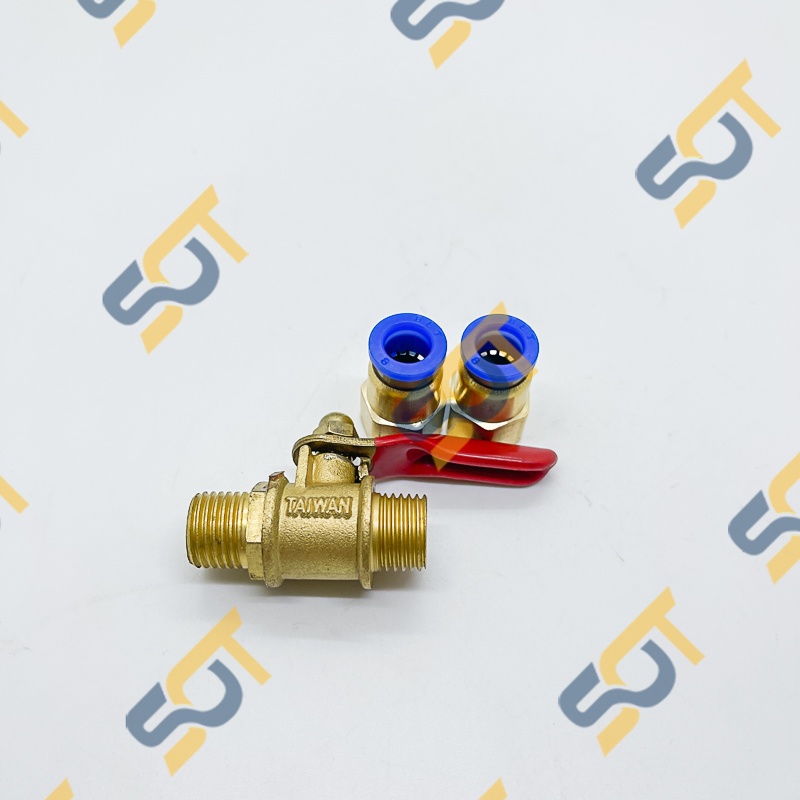 Van Phun Sương Ống 8, Van Khóa Nước Nối Nhanh Ống 6 8 10 12