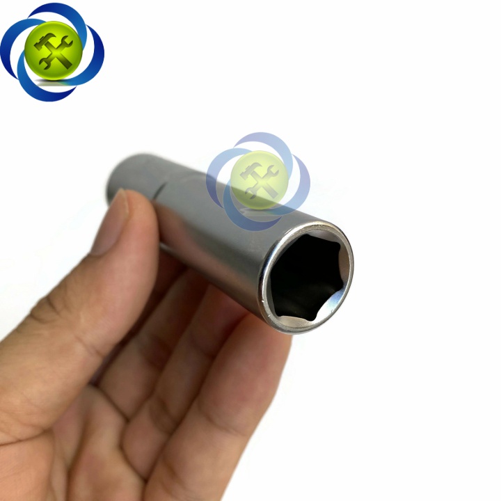 Tuýp 14mm TOPTUL BAEE1614 trắng dài  loại 1/2 6 cạnh dài 77mm