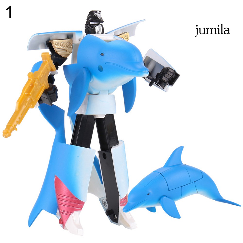 Mô Hình Rô Bốt Biến Hình Cá Mập / Cá Mập / Cá Heo Cho Bé