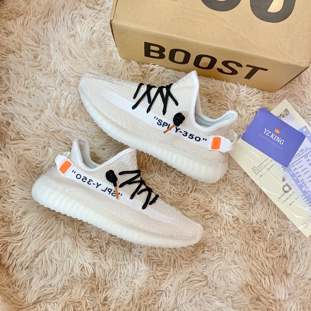 Giày Thể Thao 350 Off White Màu Cơ Bản Nam Nữ | BigBuy360 - bigbuy360.vn