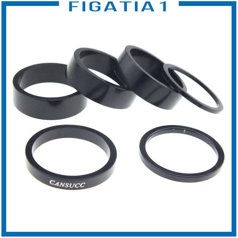 6 Vòng Đệm Cổ Xe Đạp Gọn Nhẹ 1-1 / 8 &quot;3 / 5 / 2 / 10mm