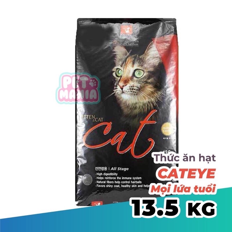 catseye thức ăn hạt khô cho mèo bao 13,5kg