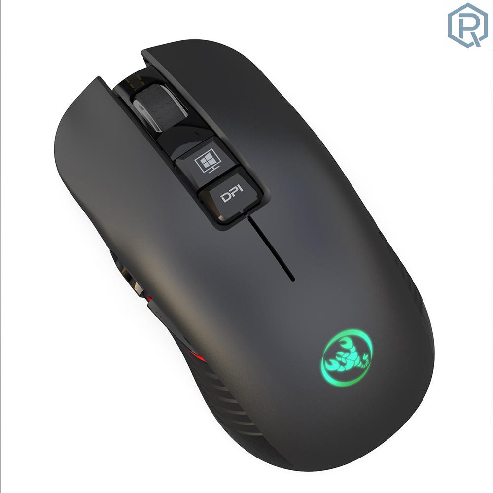 Chuột quang chơi game không dây R Hxsj T30 2.4ghz 3600dpi