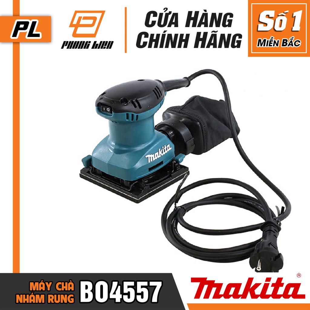 Máy Chà Nhám Rung Vuông Makita BO4557 (180W) - Hàng Chính Hãng