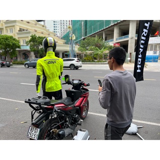 Áo mưa bộ GIVI PRS20X chính hãng (Màu xanh đen)