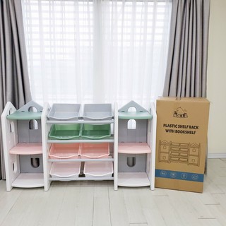 Kệ tủ nhựa HOLLA cho bé đựng đồ chơi quần áo phiên bản 2021