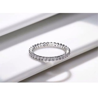 Nhẫn bạc ⚜️FREESHIP⚜️ Nhẫn bạc nữ full đá / Nhẫn nữ