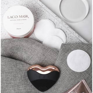 combo Máy rửa mặt Laco Luxury- Mặt nạ Laco Marosa