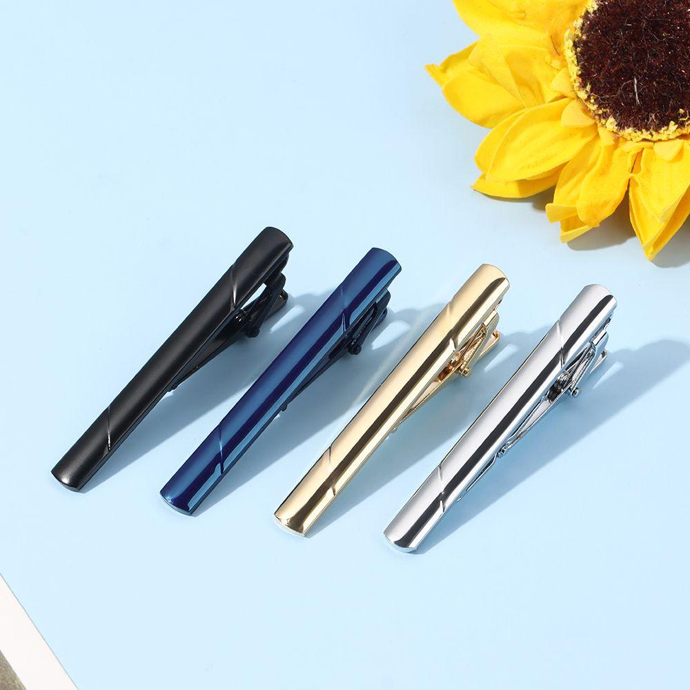 Kẹp Cà Vạt Kim Loại Phong Cách Doanh Nhân Cổ Điển