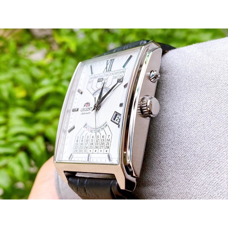 ĐỒNG HỒ NAM CHÍNH HÃNG ORIENT LỊCH VẠN NIÊN - FEUAG005WH | BigBuy360 - bigbuy360.vn