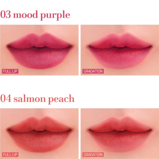 Son tint 4OIN 4.5g 8 màu sắc tùy chọn