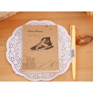 Sổ ghi chép phong cách basic dễ mang theo
