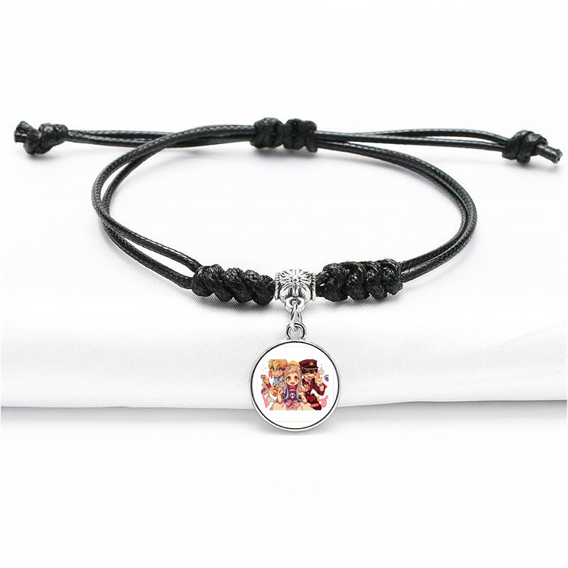 (30) Vòng tay in hình JIBAKU SHOUNEN HANAKO-KUN Ác quỷ trong nhà xí trang sức quà tặng