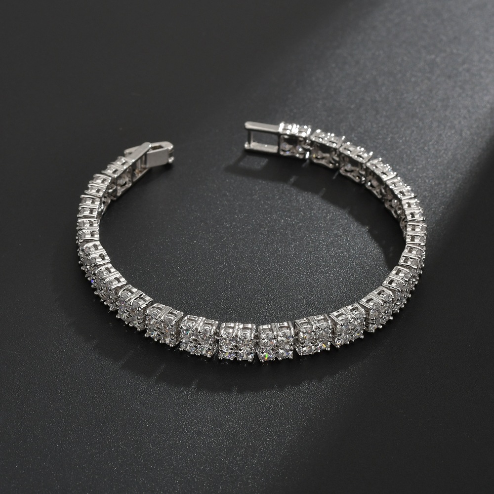5259 Fashion Zircon Women 's Bracelet 6.5mm X 17cm